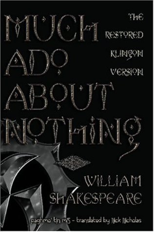 Much Ado About Nothing: The Restored Klingon Text