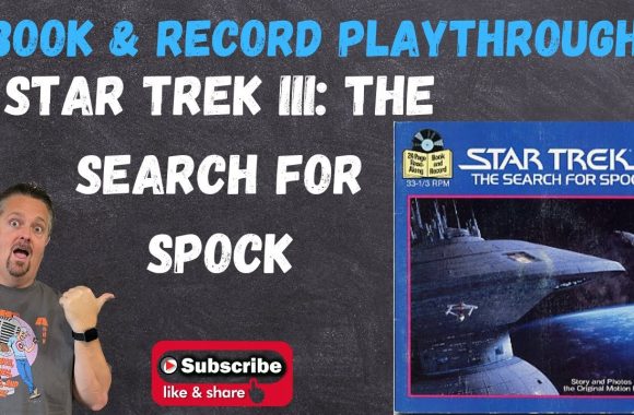 Playthrough of Star Trek III: The Search for Spock Book and Record Set 1984 #463 Buena Vista Records