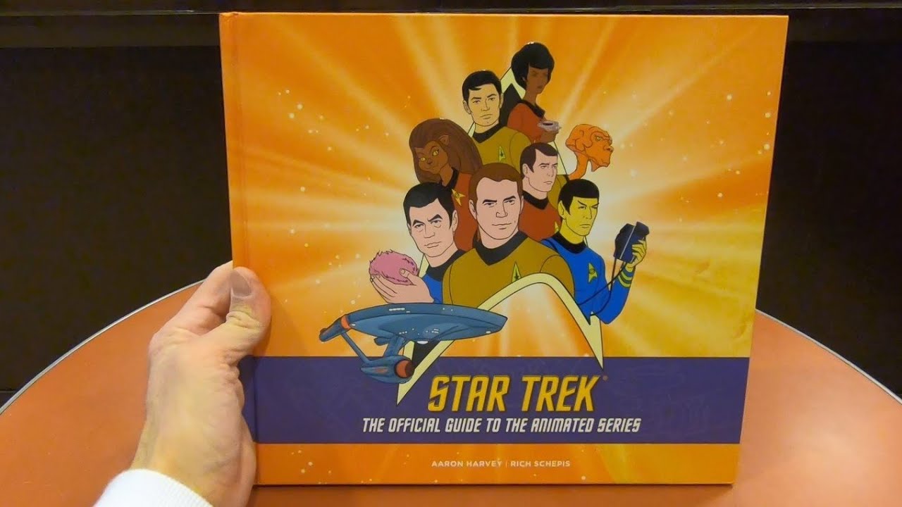 STAR TREK THE OFFICIAL GUIDE TO THE ANIMATED SERIES BOOK CLOSER LOOK