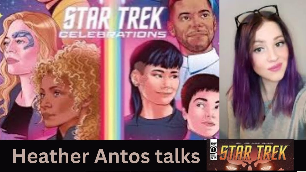 Heather Antos talks Star Trek! #idwcomics #startrek