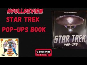 Star Trek Pop-Ups book Full Review #fullreview Thames & Hudson