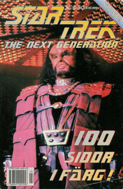 Star Trek: The Next Generation (Atlantic FÃ¶rlags AB; Pandora Press, 1993 series) #2/1993