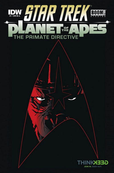 Star Trek / Planet of the Apes: The Primate Directive (2014 series) #1 [Retailer Exclusive Cover – ThinkGeek]