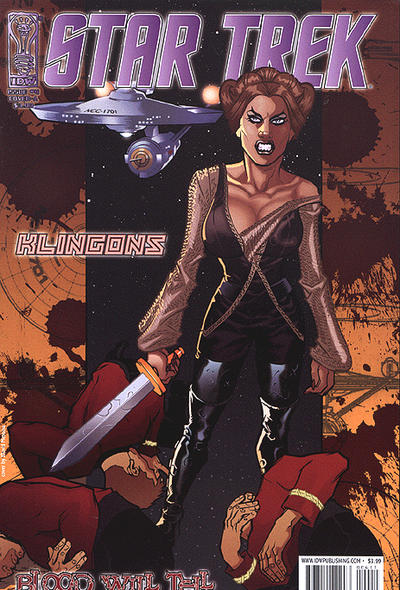 Star Trek: Klingons: Blood Will Tell (IDW, 2007 series) #4 [David Messina Cover]